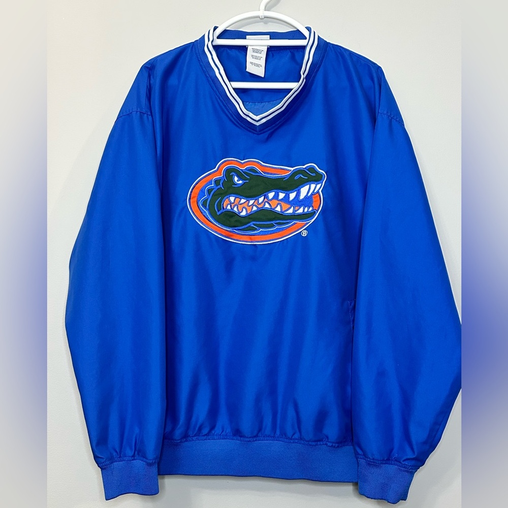 Vintage Pro Edge Florida Gators
NCAA Pullover Windbreaker Blue Jackets
Men Sz L